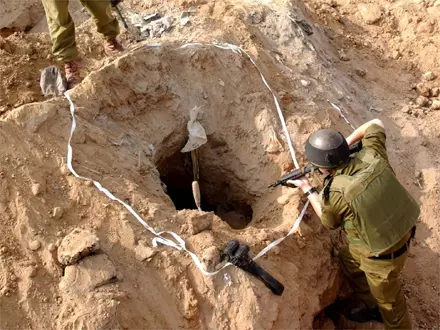 מנהרה בעזה. ההרוג היה חבר ב"יחידת המנהרות" של חמאס