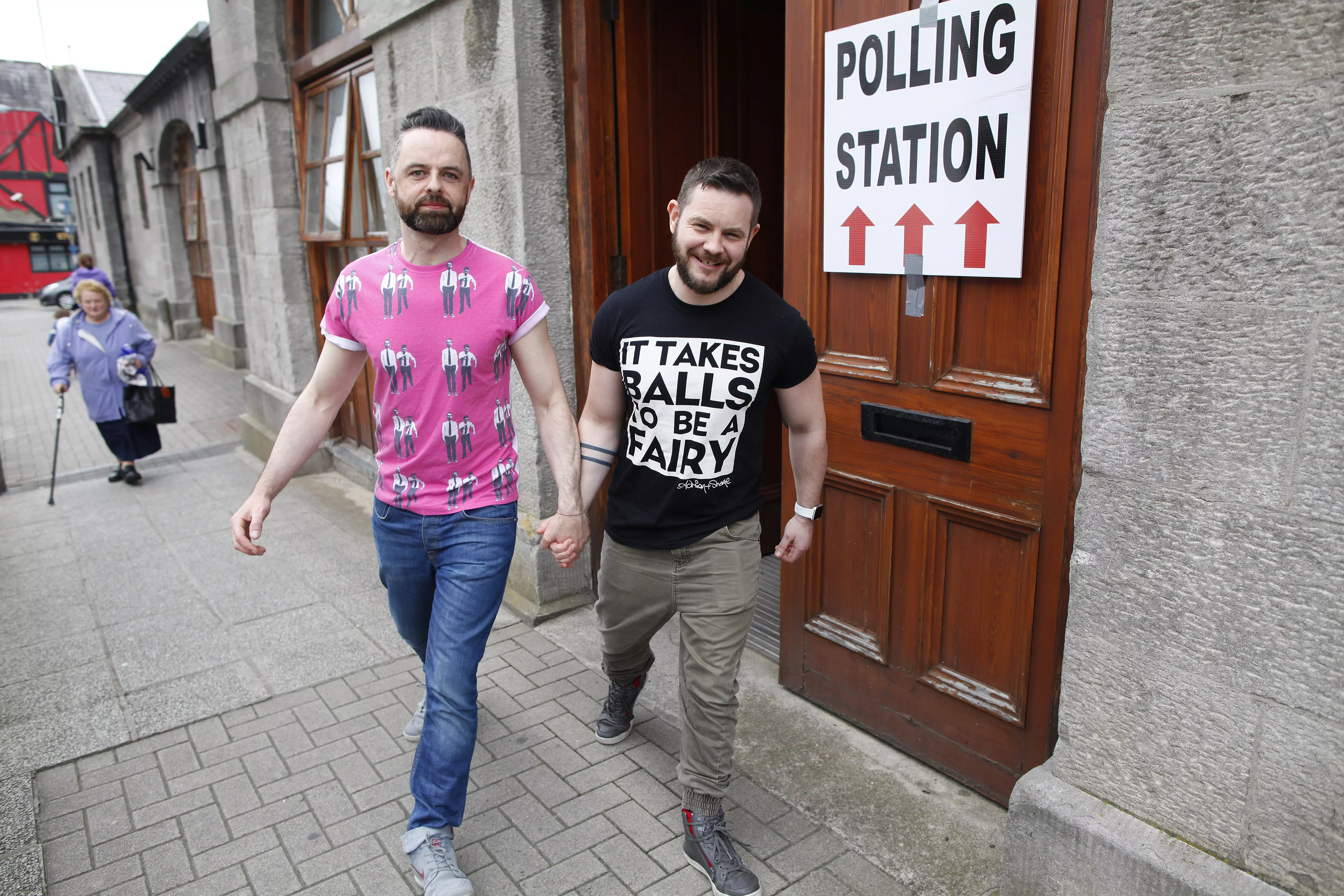 תומכי נישואים חד-מיניים אחרי ההצבעה במשאל העם