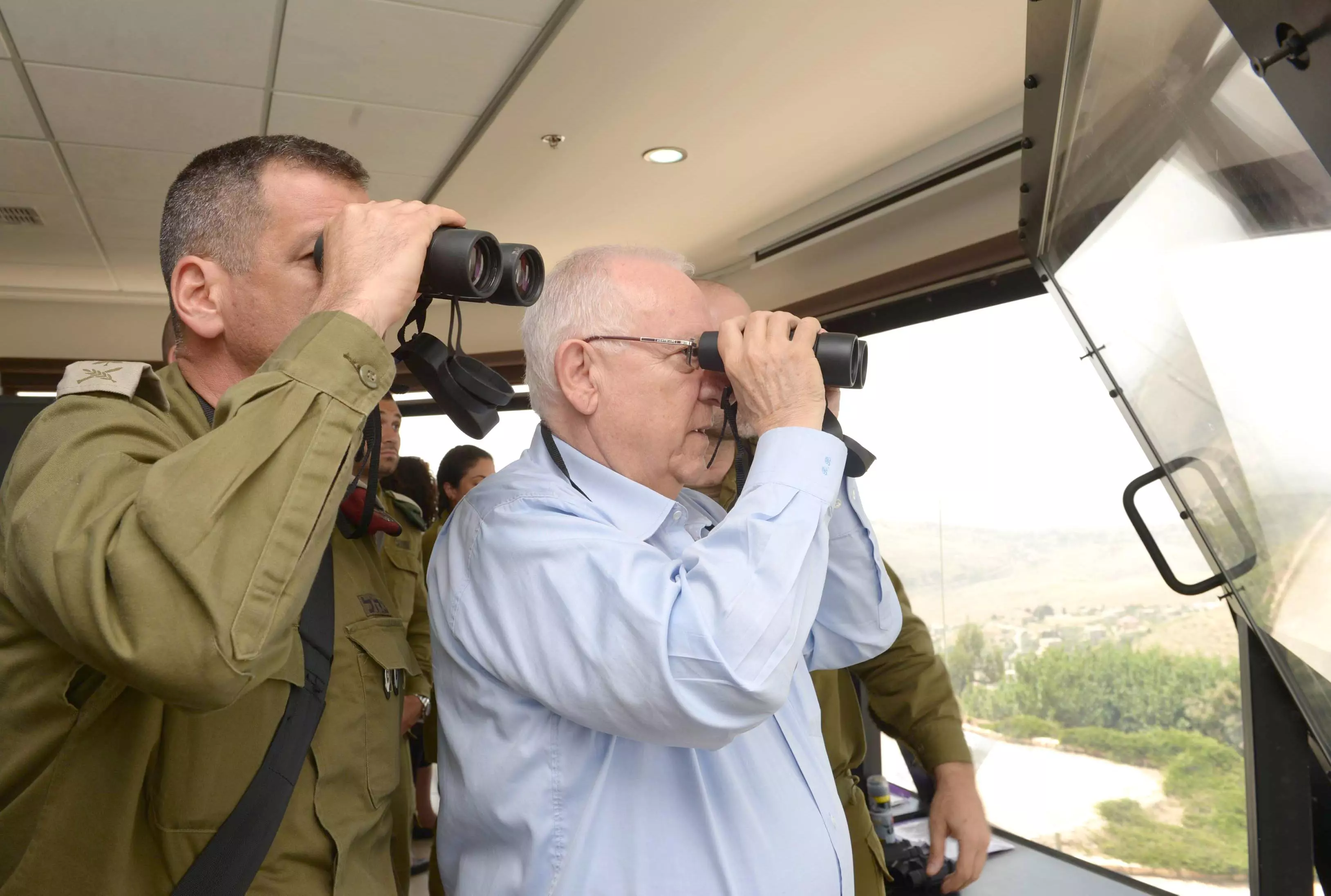 "נגיב בעוצמה לניסיון להפר השקט". ריבלין