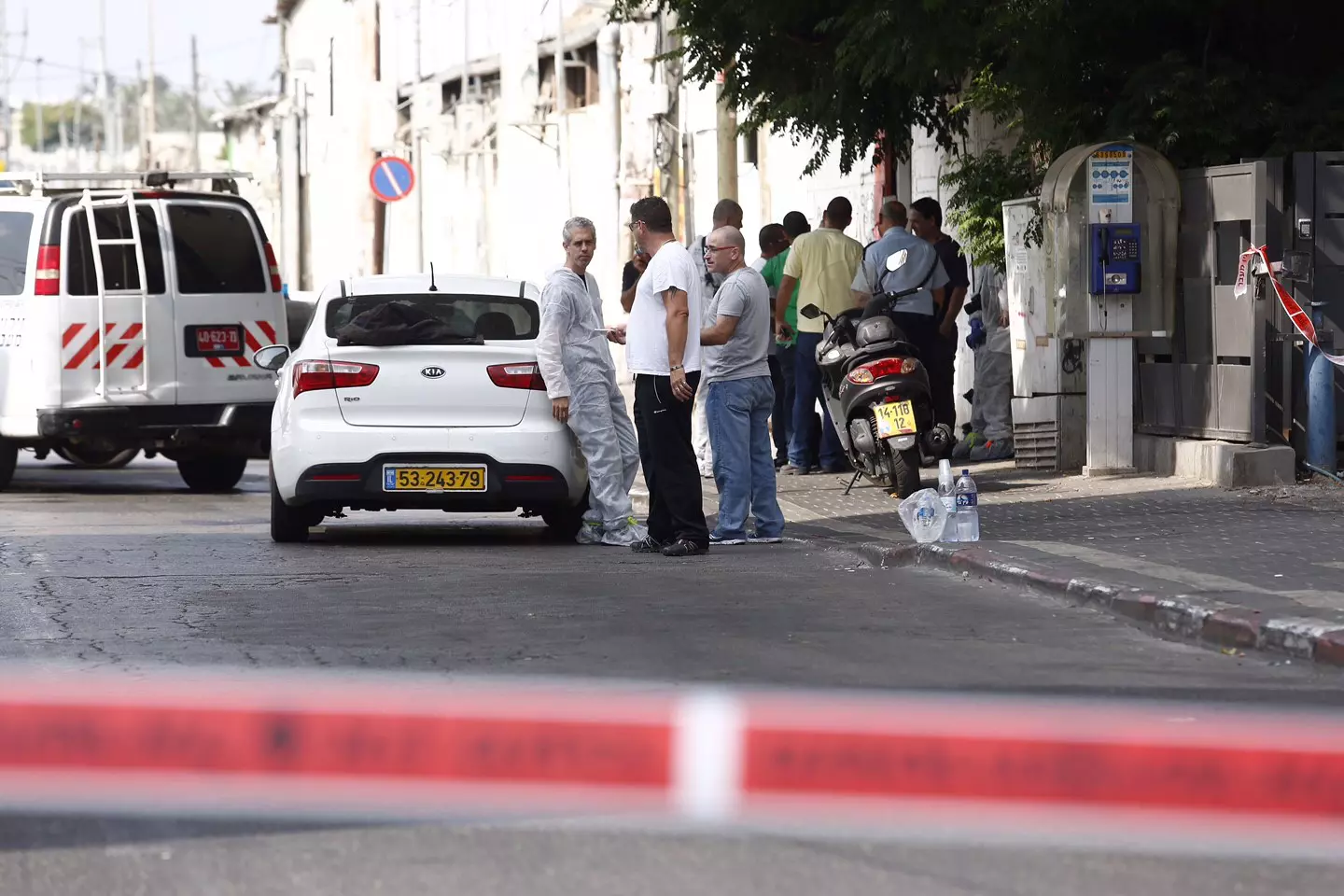 המקום שבו התגלתה הגופה בדרום תל אביב