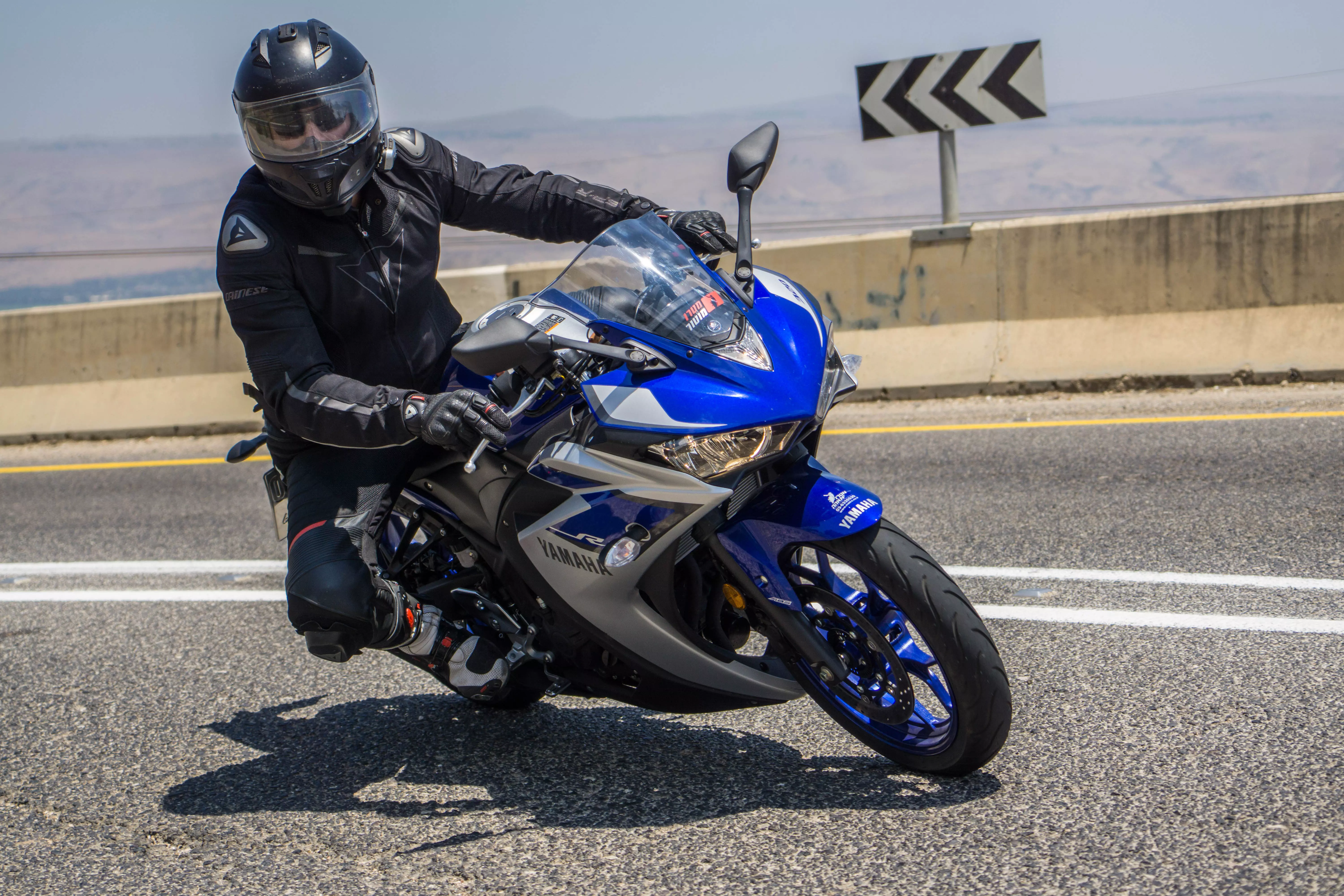 מבחן אופנוע ימאהה YZF-R3. יולי 2015