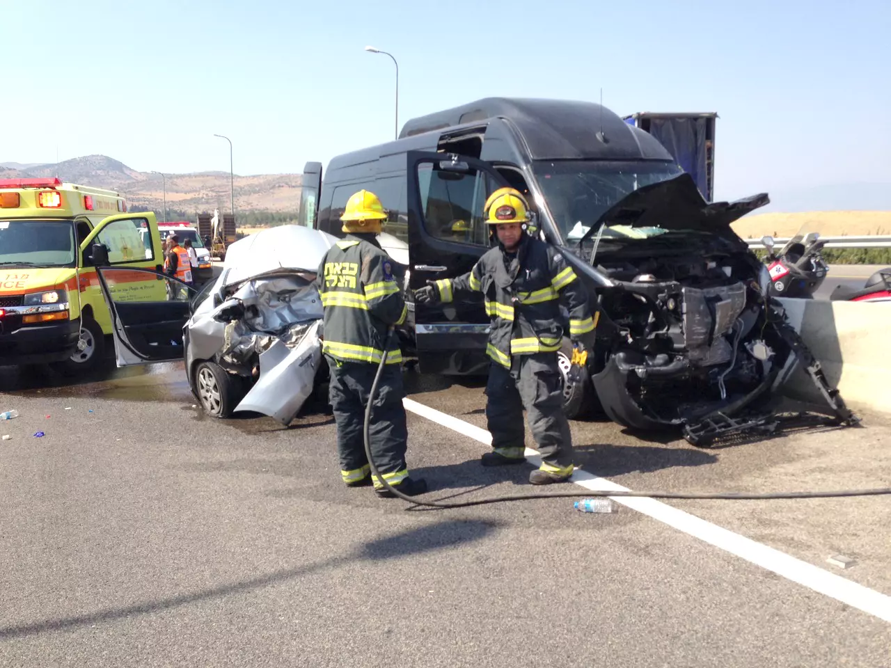 תאונת דרכים בכביש 90, 29 ביולי 2015