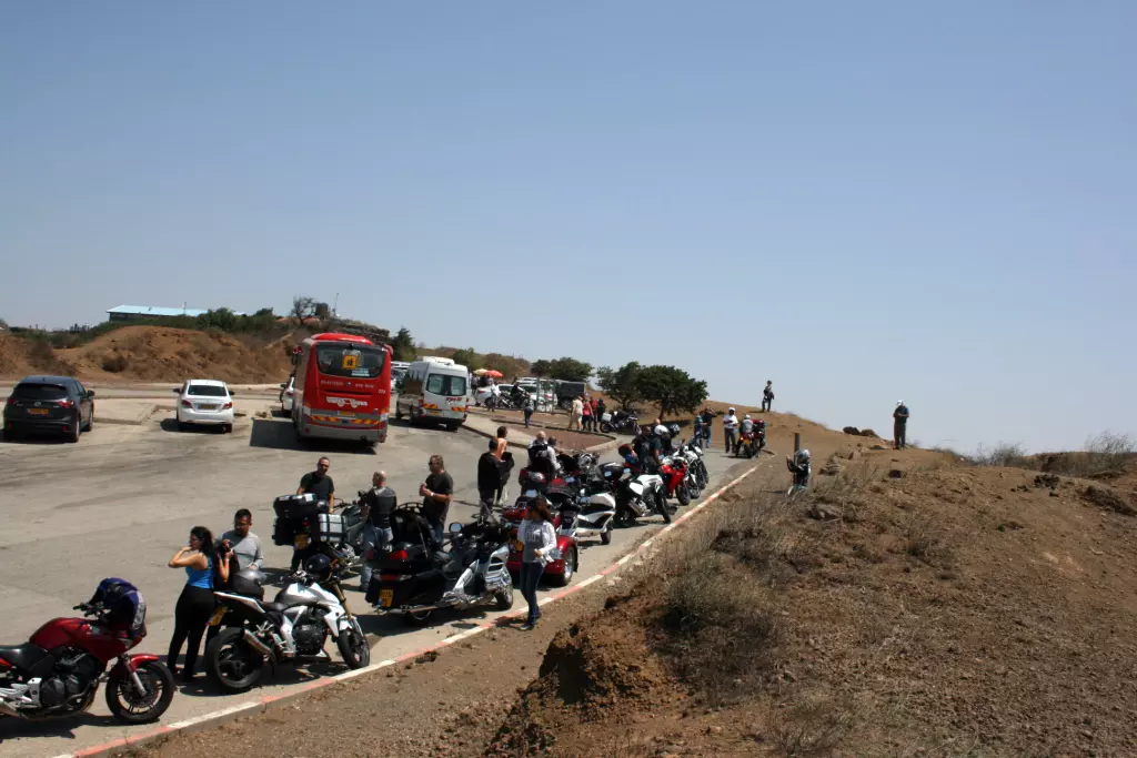 טיול מועדון הונדה אופנועים. ספטמבר 2015