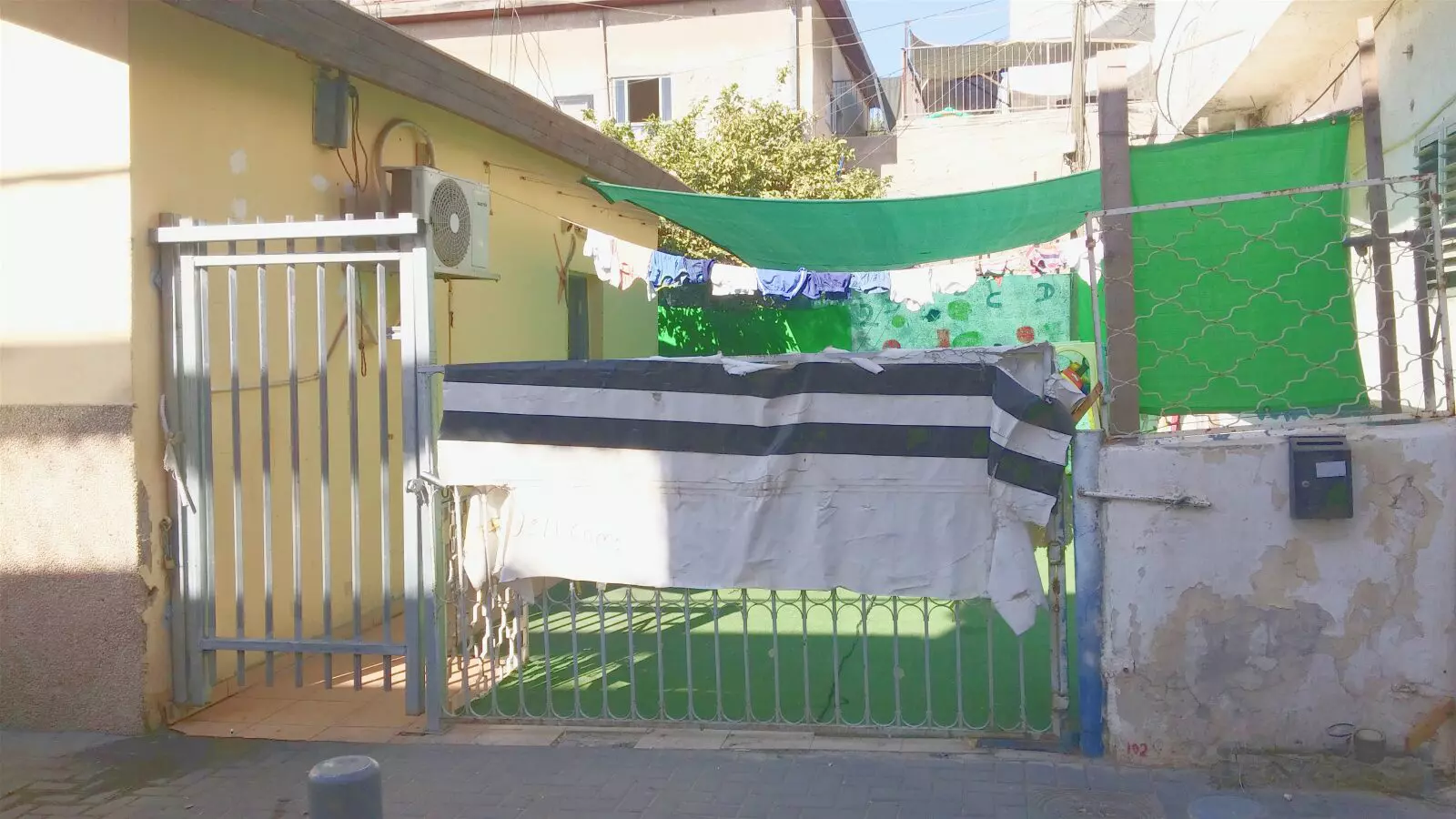 גן ילדים בשכונת התקווה בתל אביב שבו התגלה מקרה התעללות בפעוט, ספטמבר 2015
