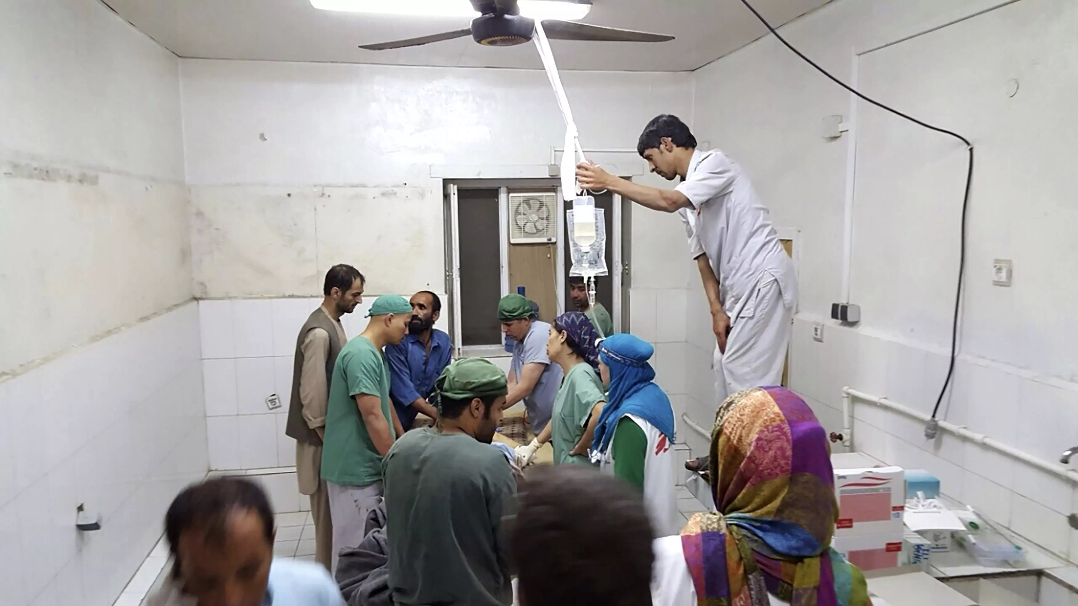 ארה"ב הפציצה בית חולים בקונדוז שבאפגניסטן, אוקטובר 2015