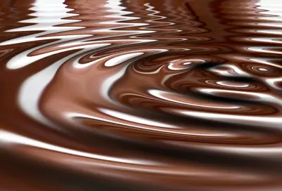שוקולד נוזלי בזמן תהליכי הטמפרינג