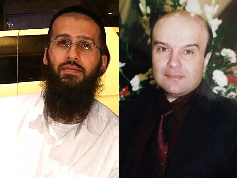 אהרון אסייב וראובן אבירם שנרצחו בפיגוע בתל אביב