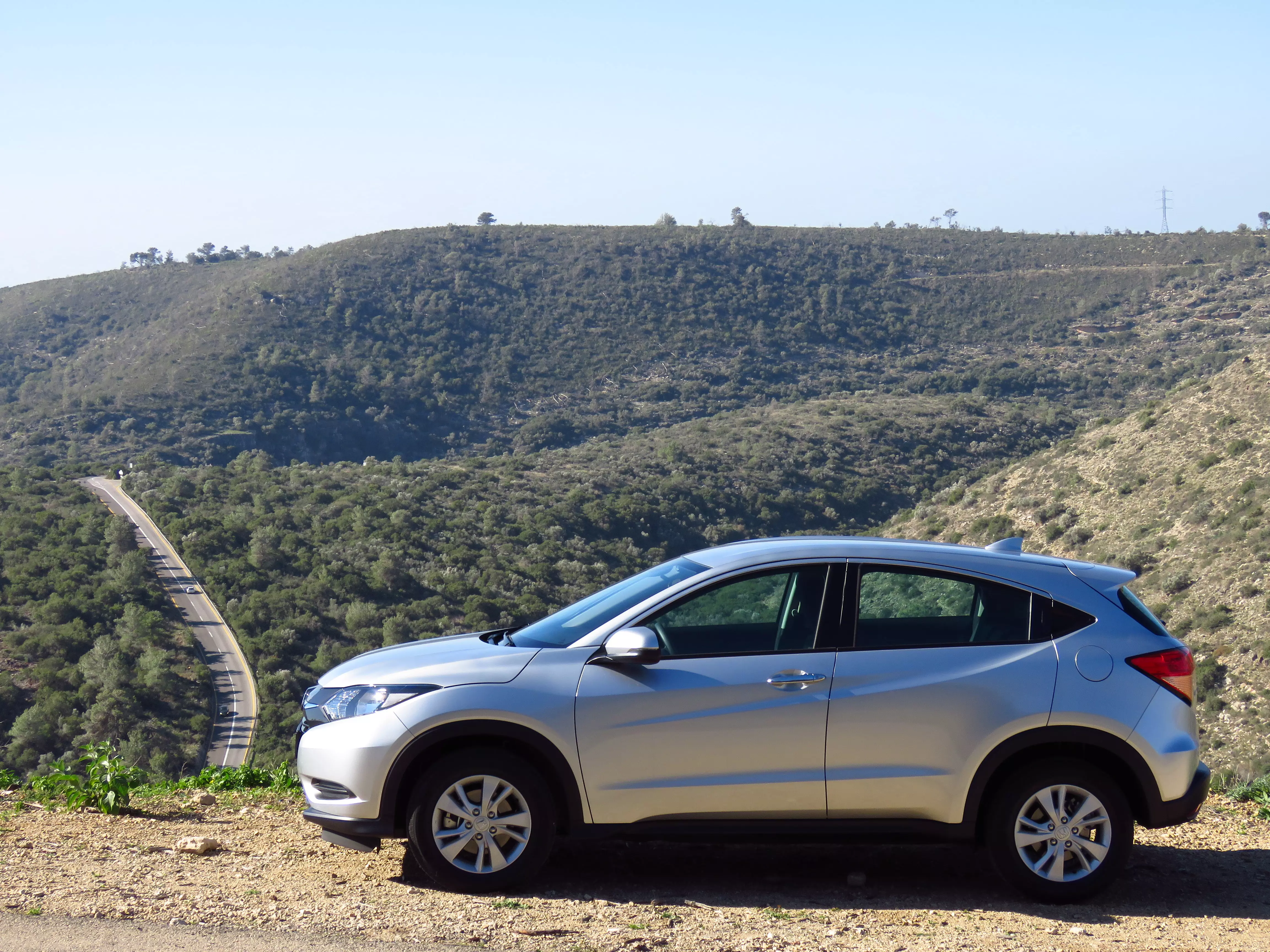 מבחן הונדה HR-V. דצמבר 2015