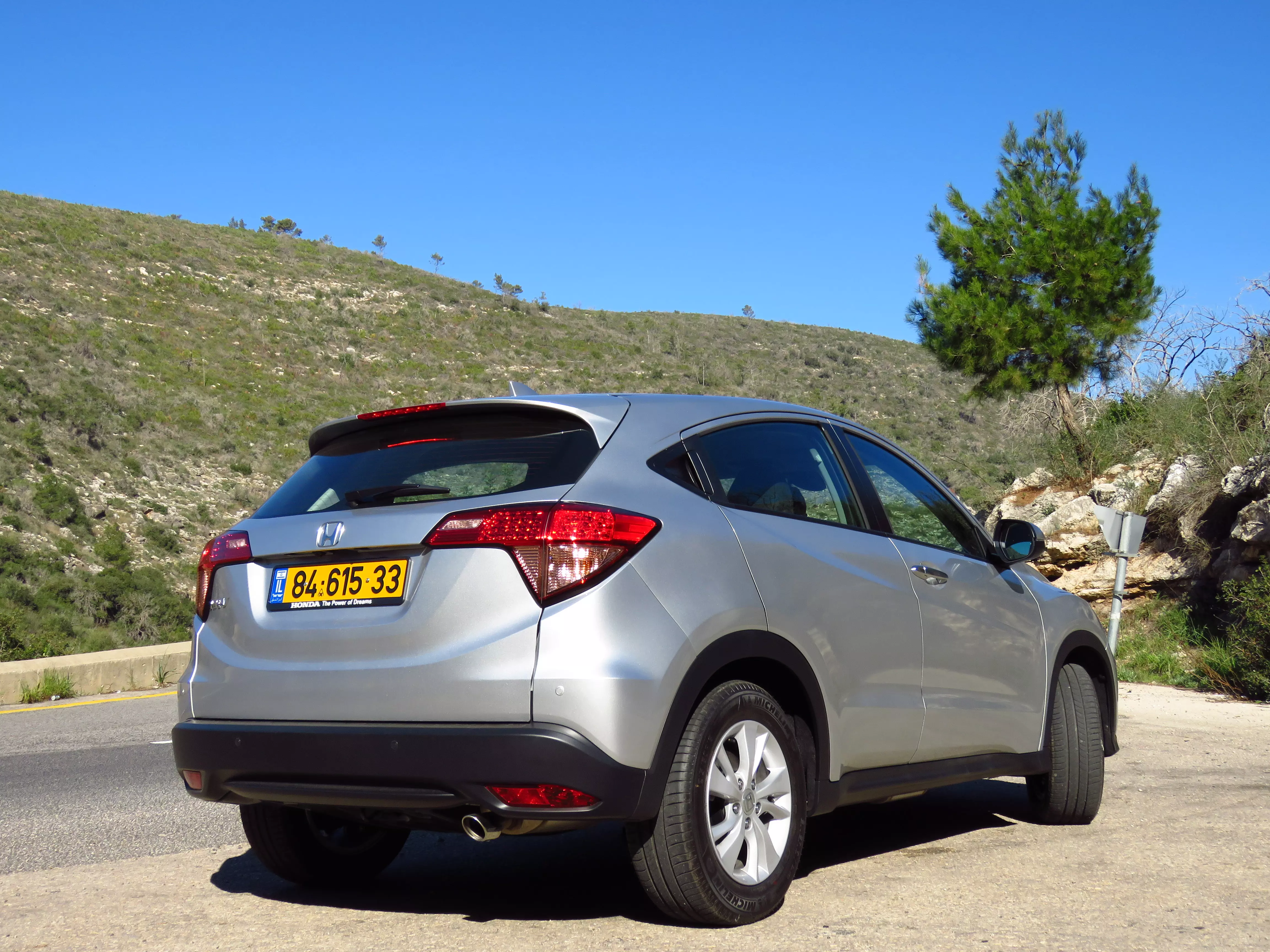 מבחן הונדה HR-V. דצמבר 2015