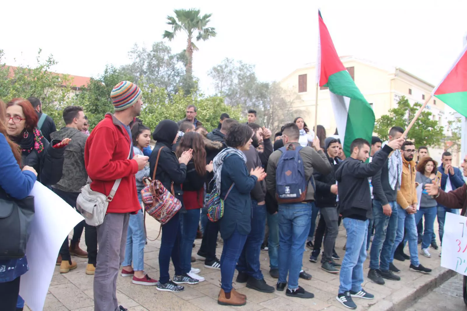 הפגנה למען שחרורו של אל-קיק, היום