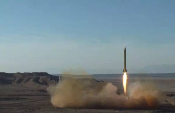 טילים בליסטיים של משמרות המהפכה האיראניים, 8 במרץ 2016