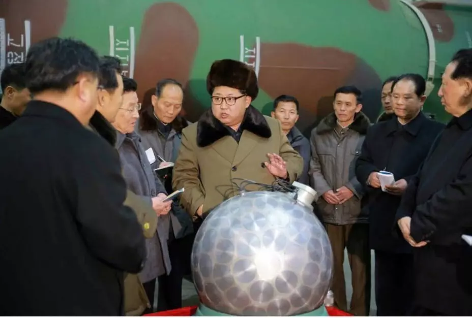 מנהיג קוריאה הצפונית קים ג'ונג און