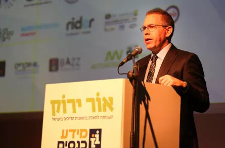 השר לבטחון פנים גלעד ארדן בכנס עמותת אור ירוק היום