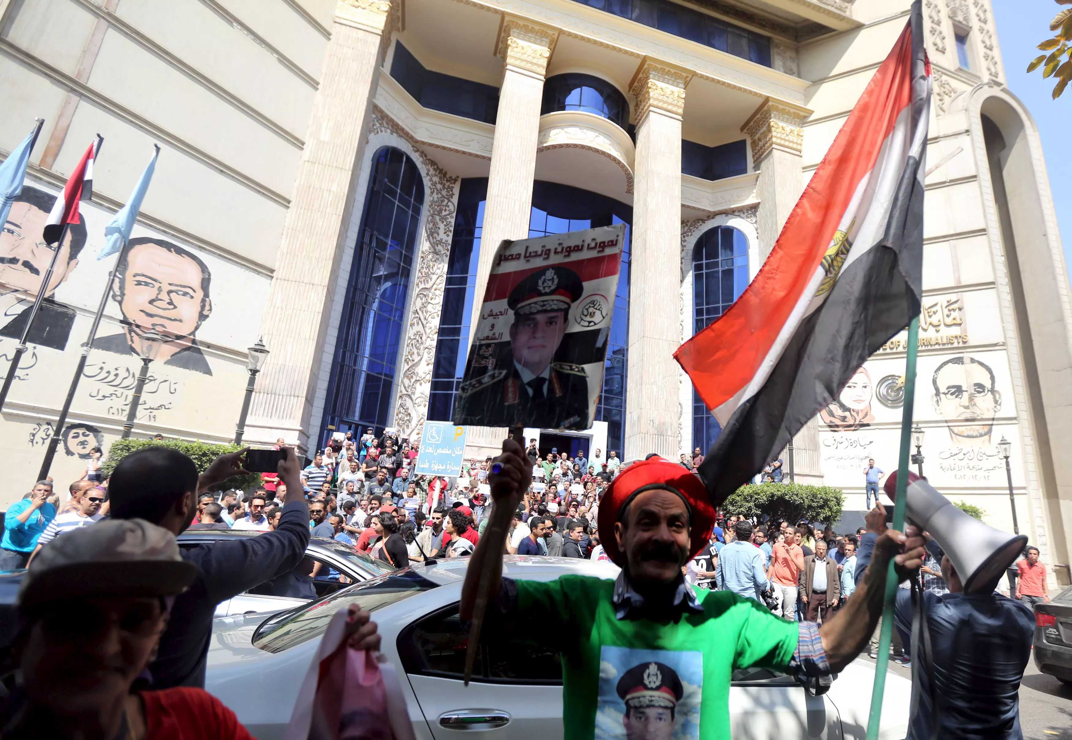 המפגינים בקהיר