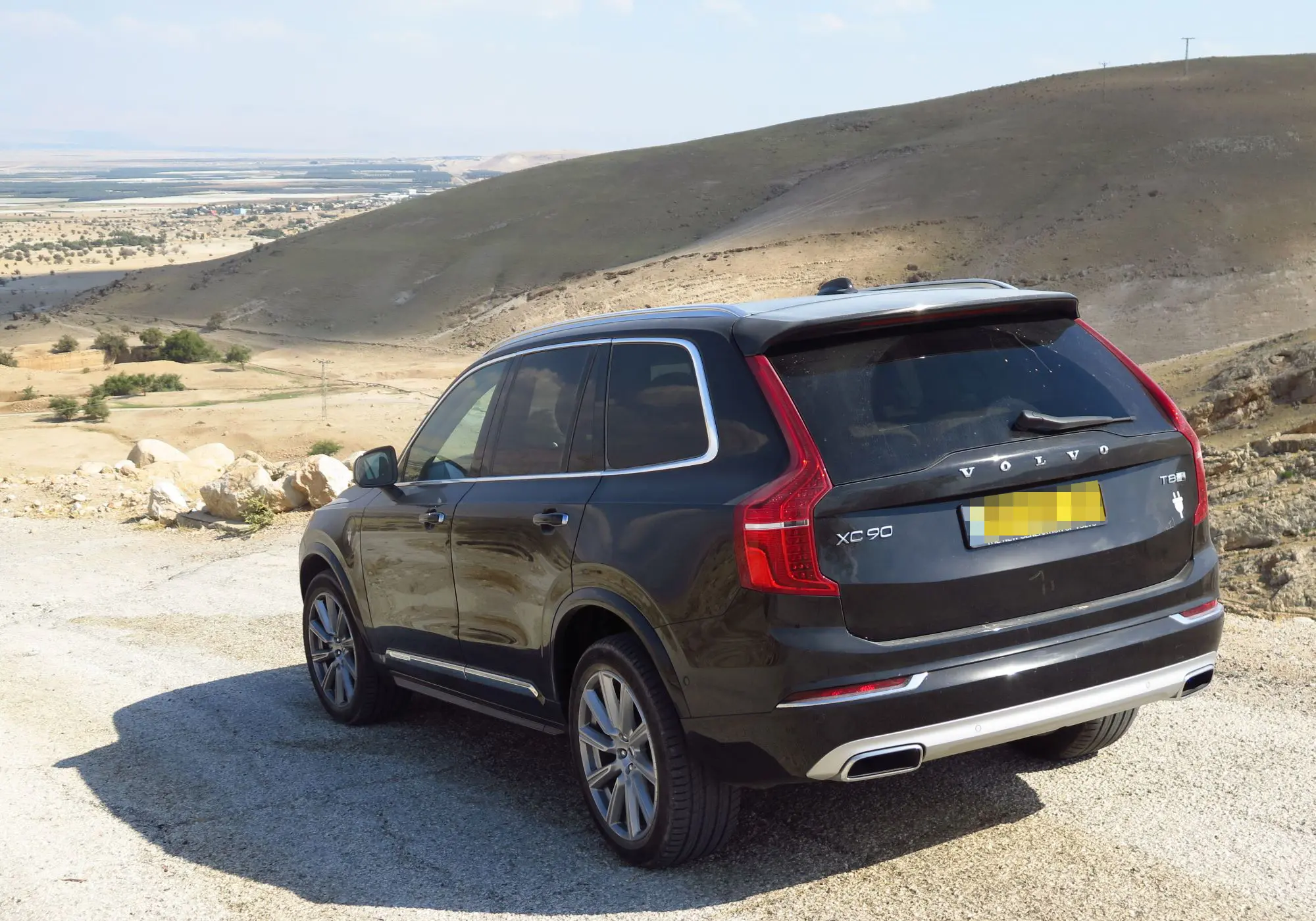 וולוו XC90 הייבריד T8 במבחן דרכים