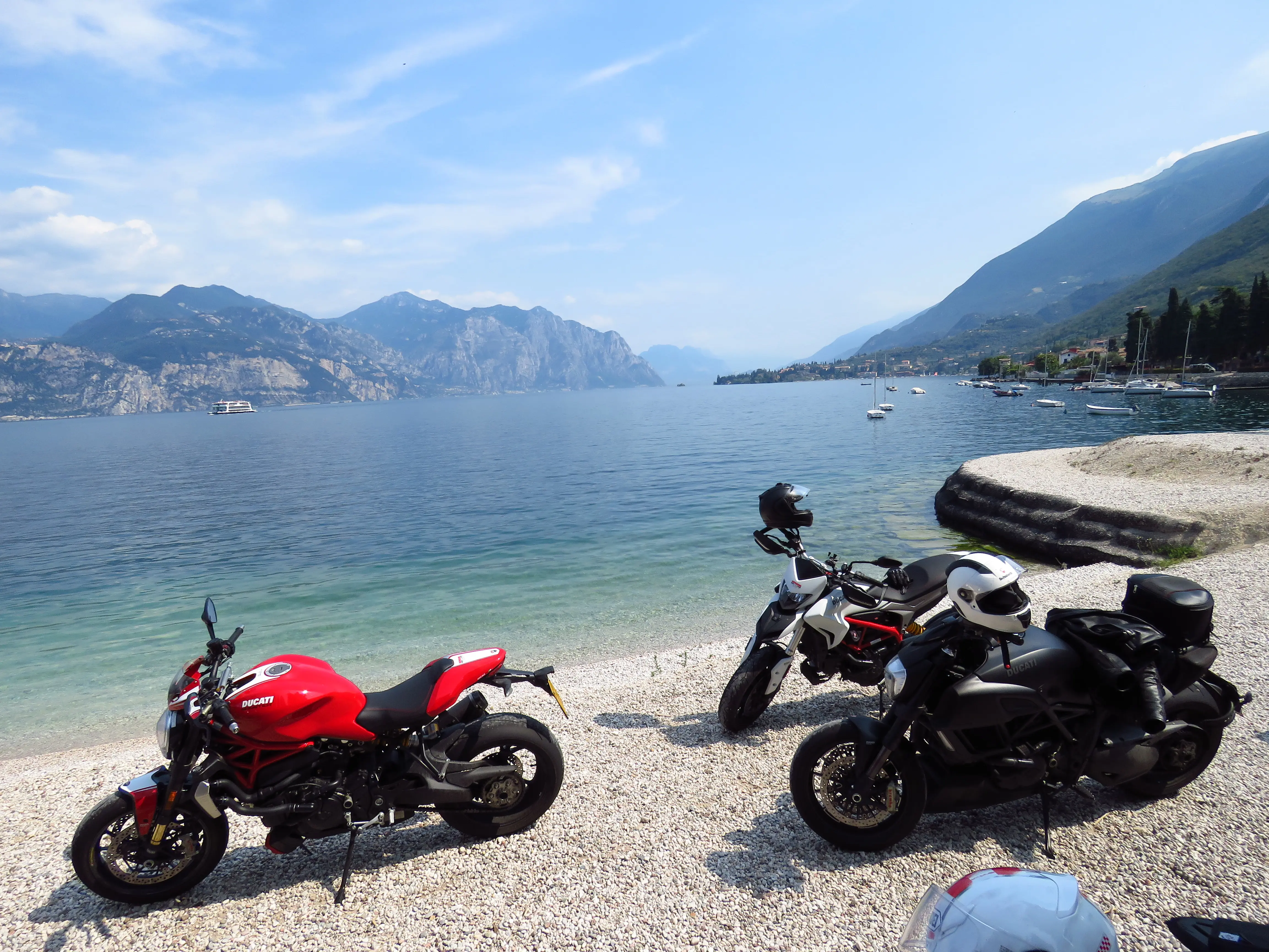 טיול אופנועים דוקאטי בצפון איטליה