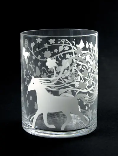 כוס זכוכית מסדרת סיפורי שולחן של Tord Boontji