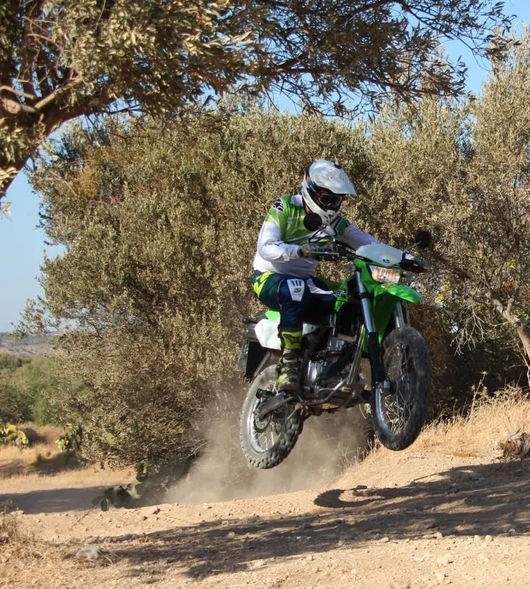 קוואסאקי KLX  במבחן