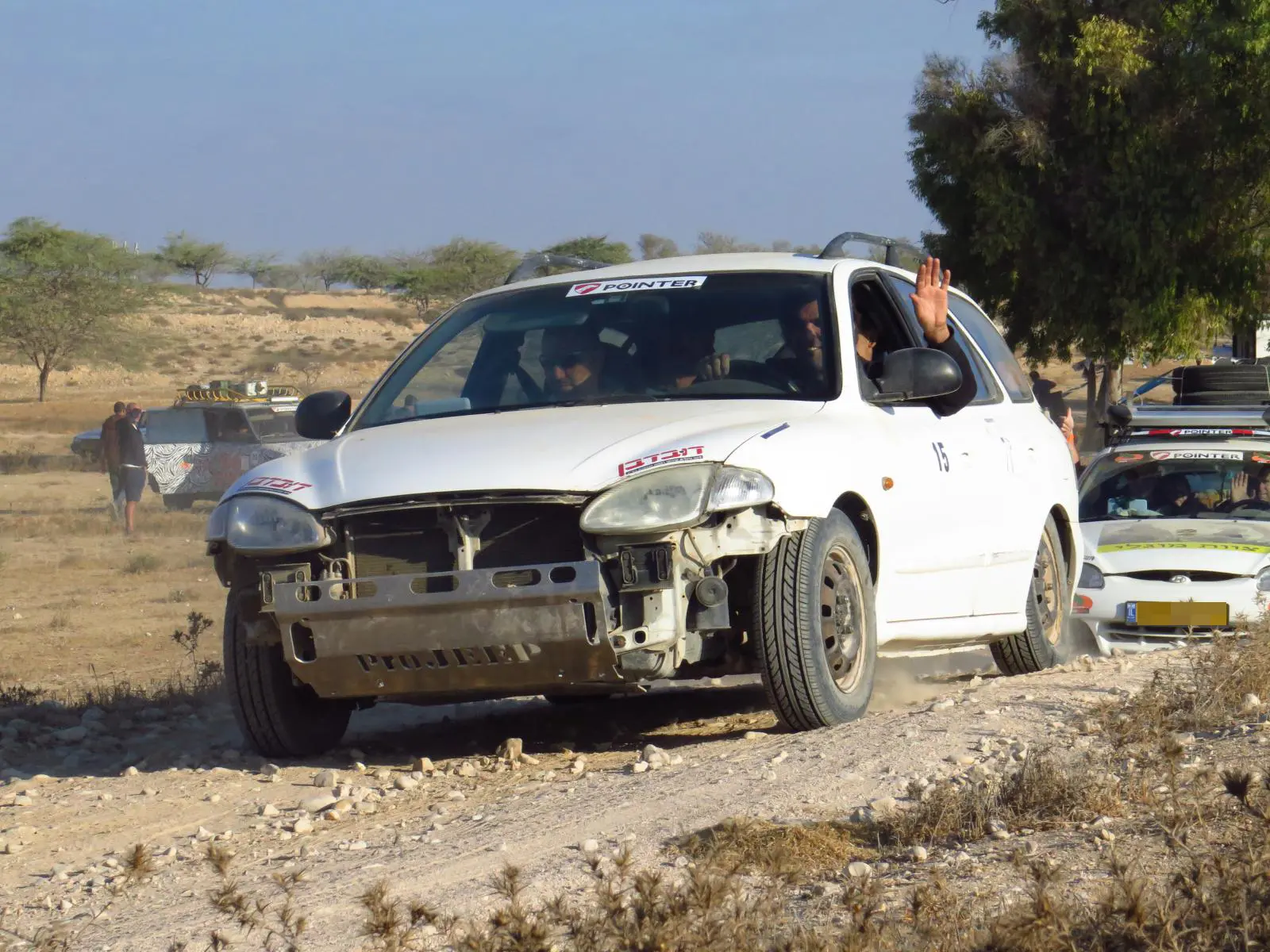 היונדאי המאולתרת של פרוג'יפ יוצאת לדרכה האחרונה