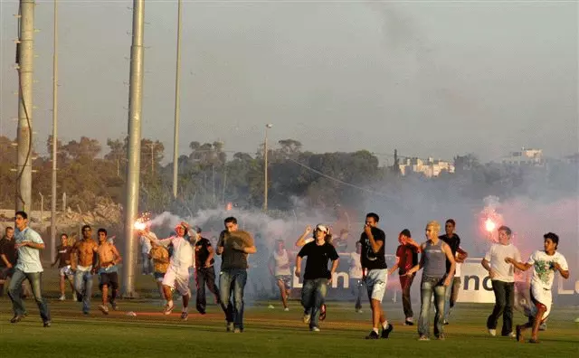 הם כבר מוכנים. אוהדי מכבי