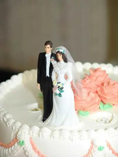 עוגת חתן כלה חתונה