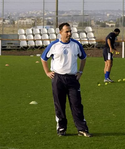 "התחזקנו, הבאנו את שני השחקנים הטובים ביותר בליגה השנייה". לחמן באימון