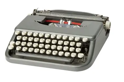 מה לעשות, התרגלנו למכונות כתיבה