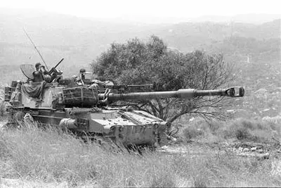 טנק במבצע שלום הגליל