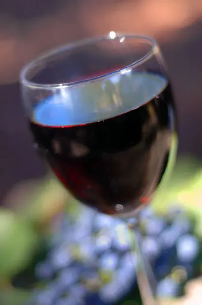 כוס יין אדום