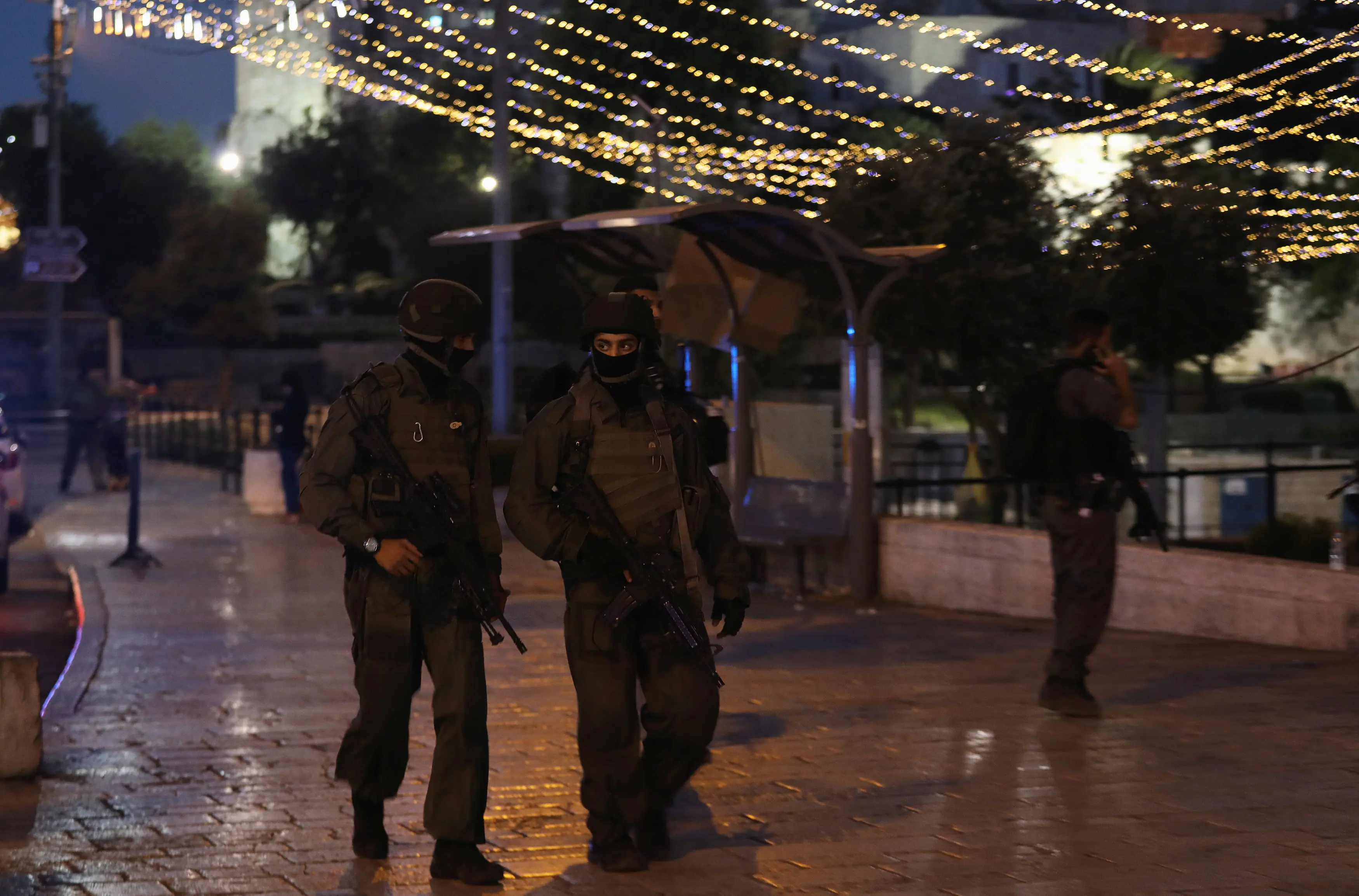 כוחות בזירת הפיגוע בירושלים