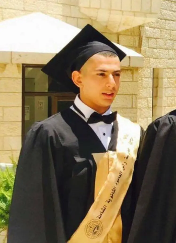 מוחמד מחמוד שרף בן 17 מסילוואן שנהרג בעימותים בראס אל-עמוד, 21 ביולי 2017
