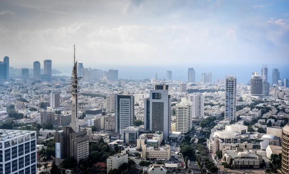מגדלים ובניינים במרכז העיר תל אביב