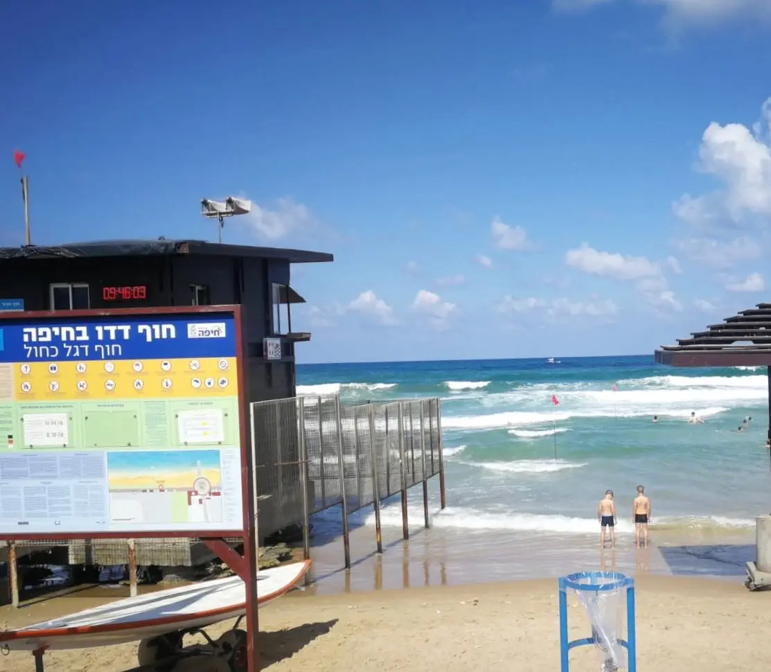 חוף דדו בחיפה