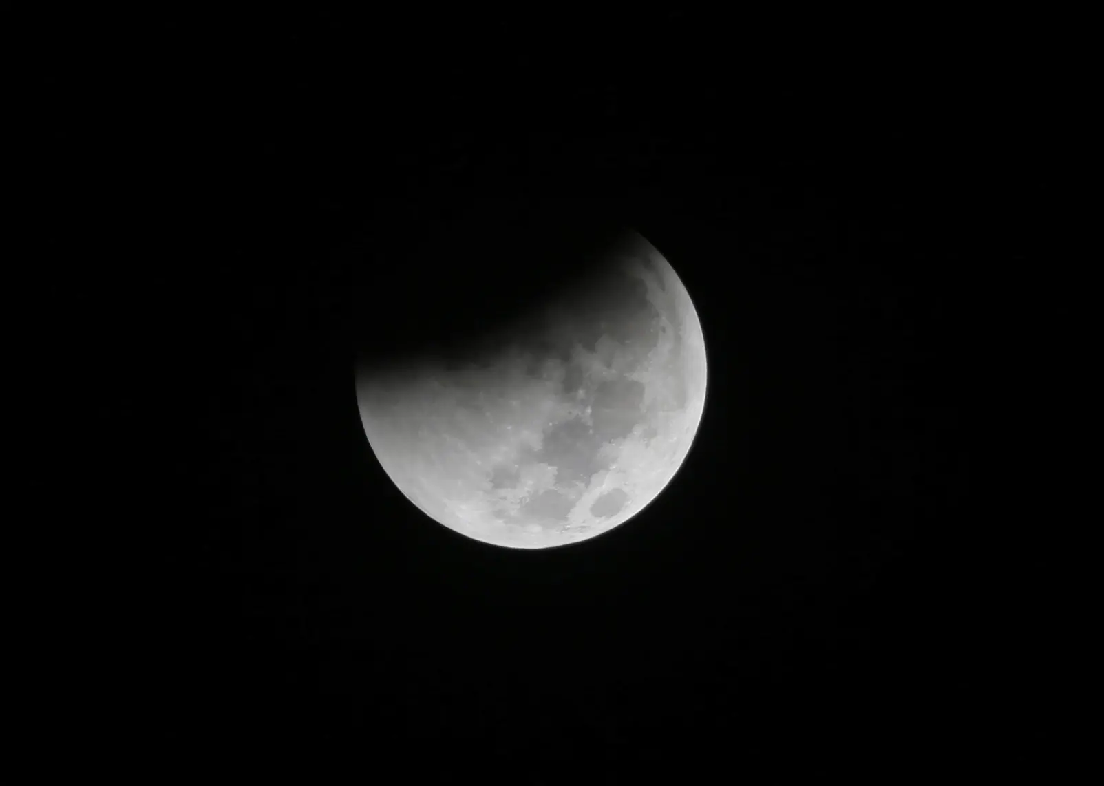 ליקוי הירח, אמש