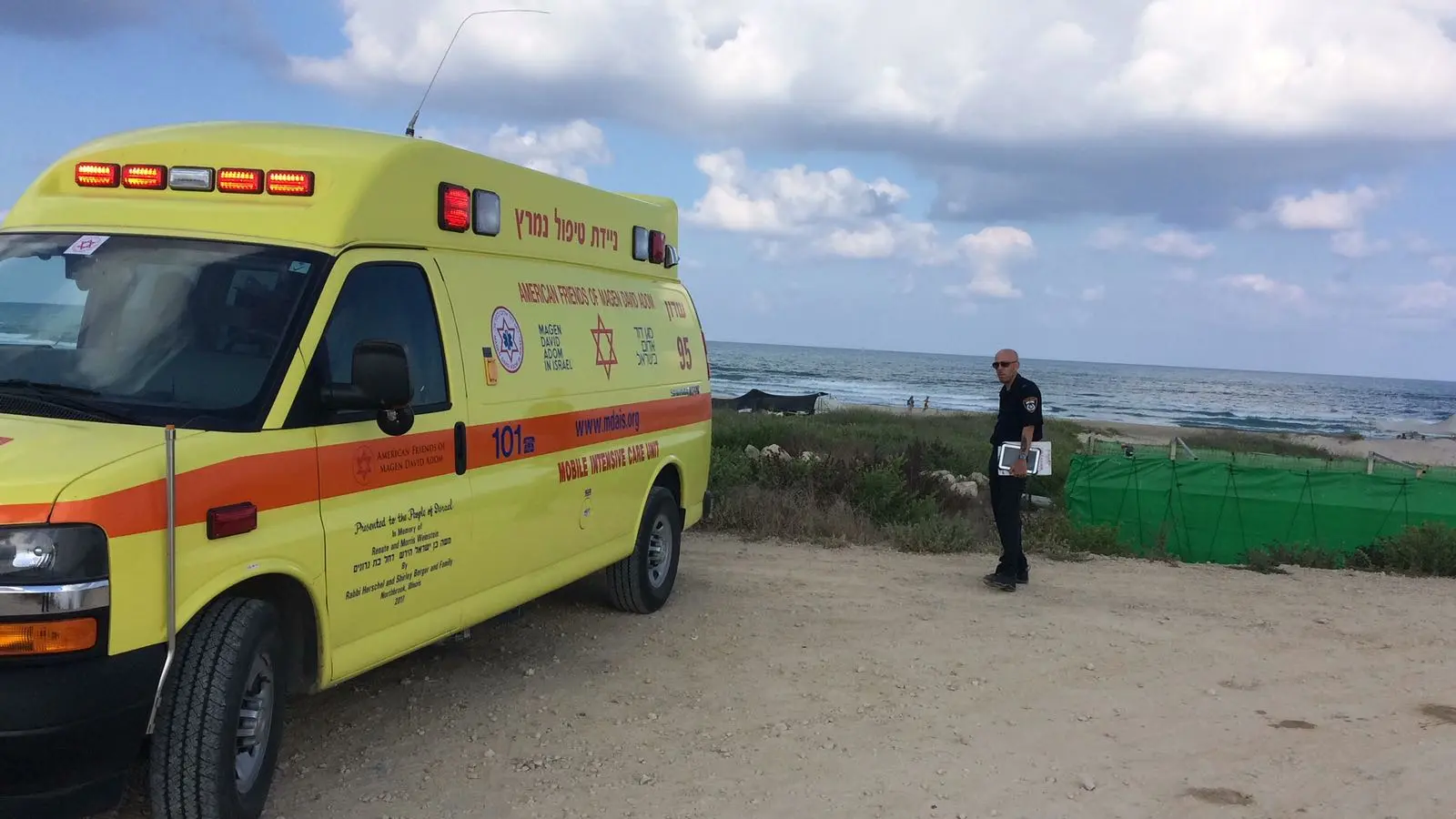 צעיר בן 24 טבע למוות בחוף מעיין צבי ליד זיכרון יעקב שבחוף הכרמל