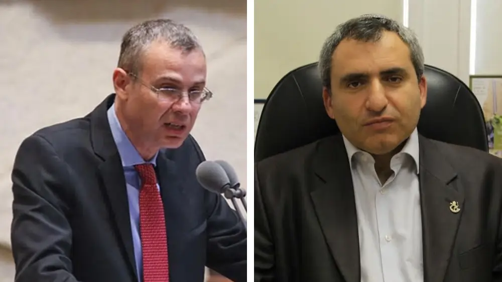 מפוצלת יריב לוין וזאב אלקין