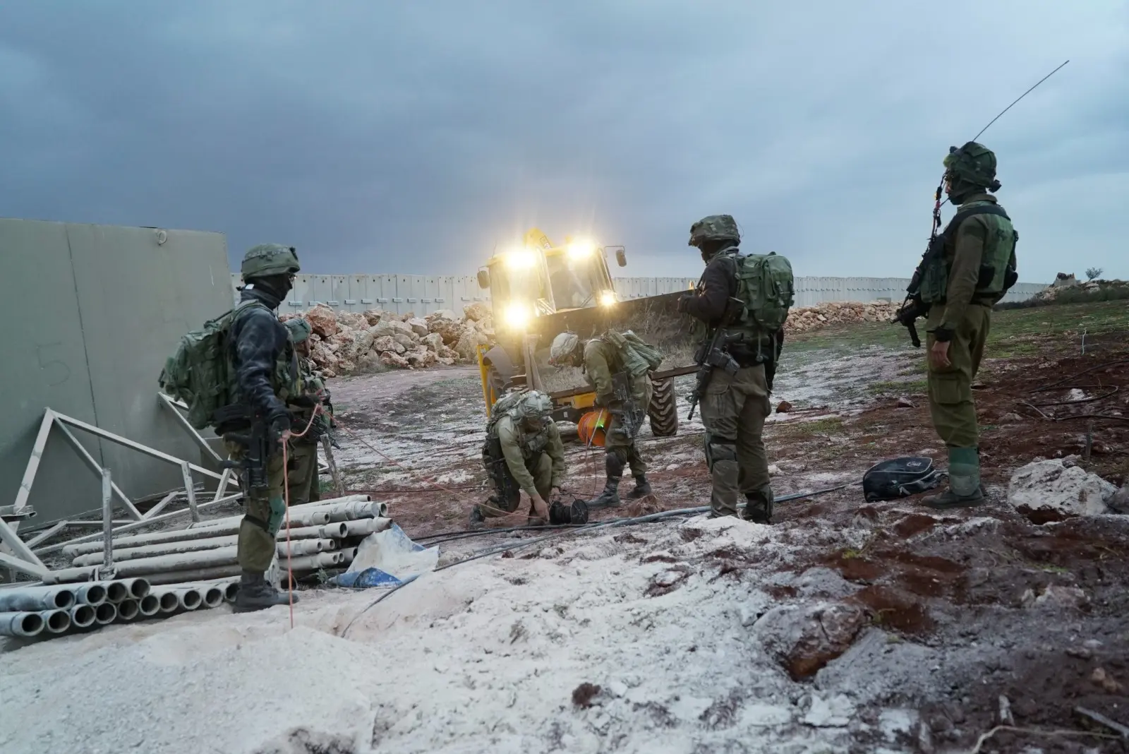 לוחמי צה״ל מיחידות שונות, בפעילות היום בגבול הצפון - 5/12