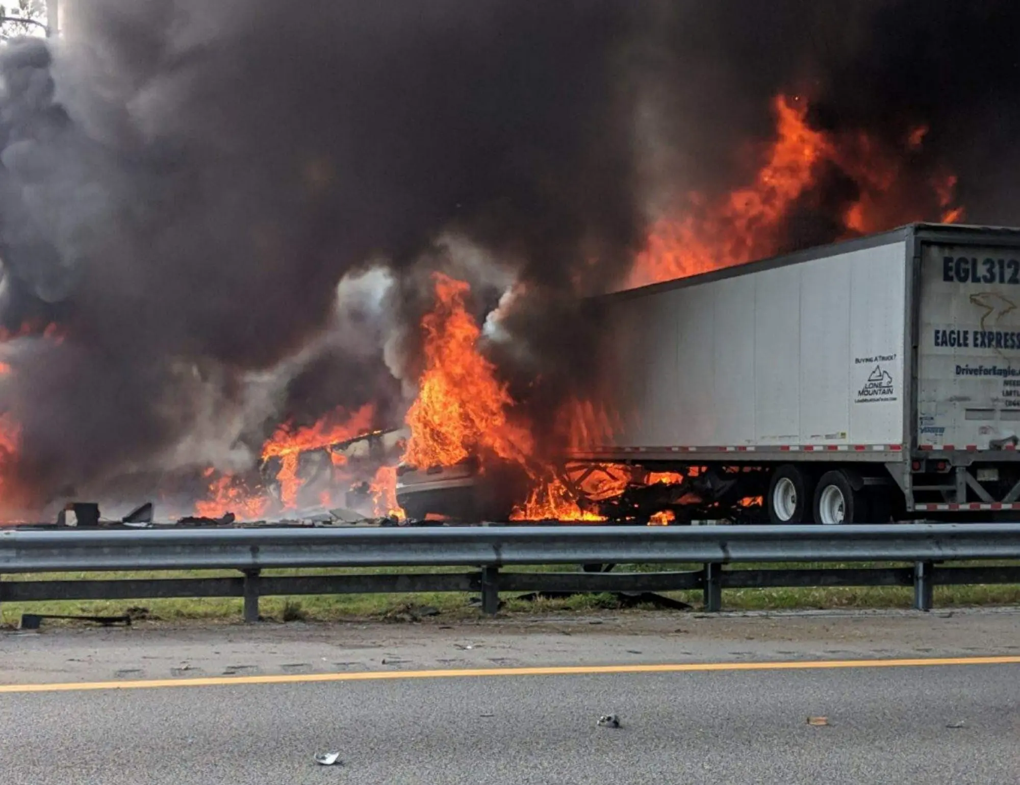 תאונת דרכים בפלורידה, ארצות הברית 3 בינואר 2018