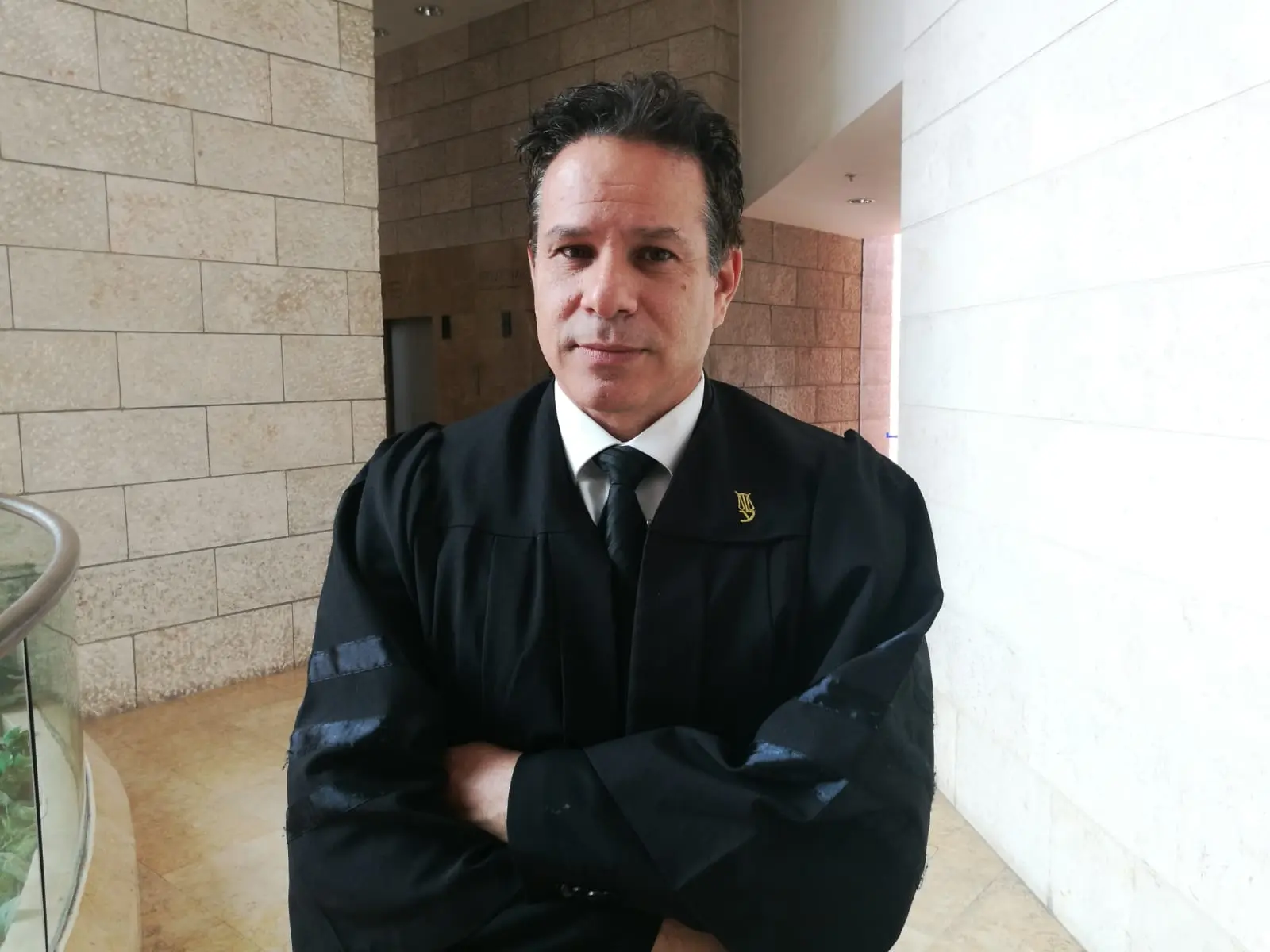 עורך הדין משה יוחאי, מייצג את אחד הנאשמים בתקיפה