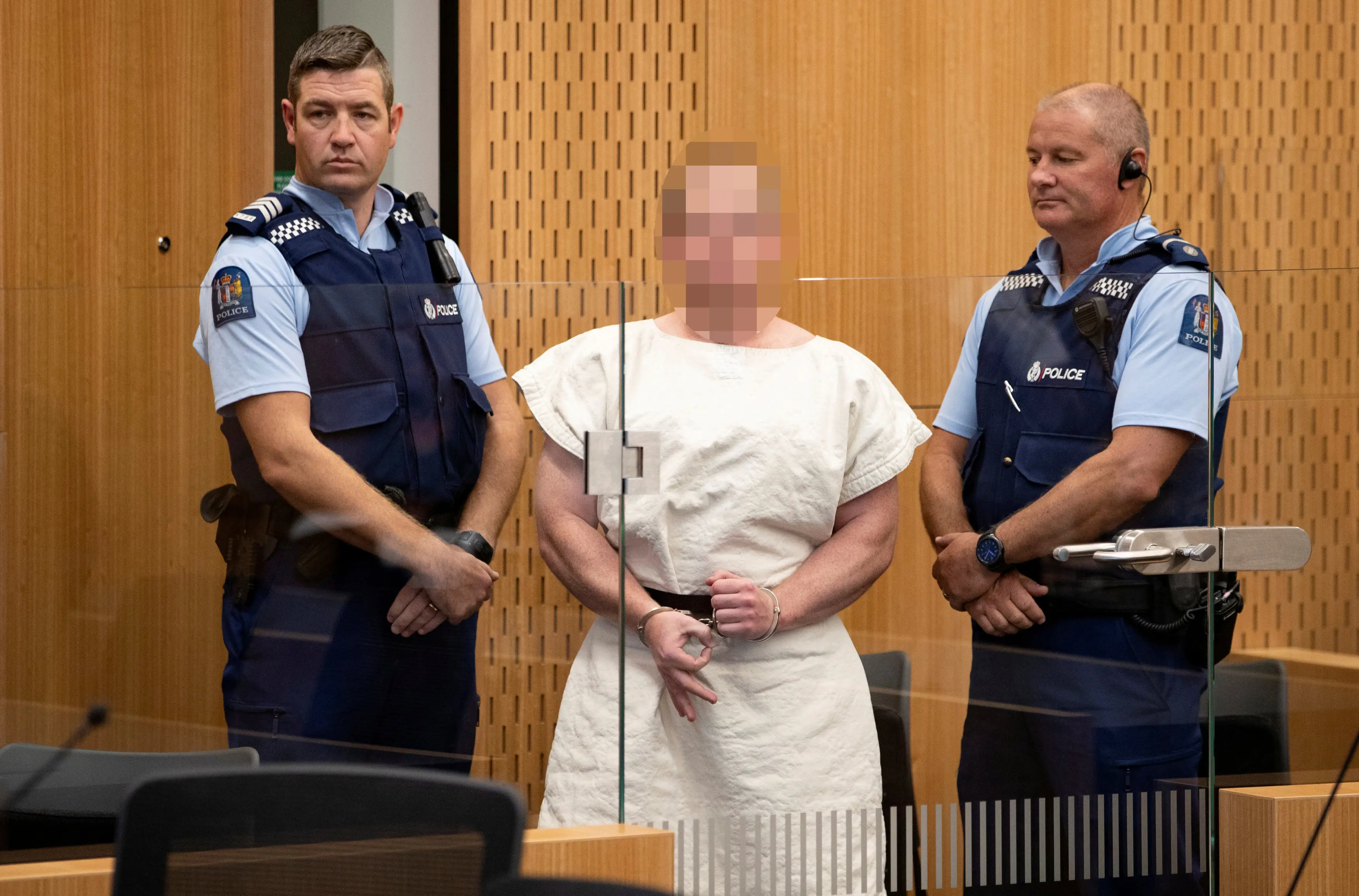 ברנטון טרנט, החשוד המרכזי בטבח בניו זילנד בו נהרגו 49 מתפללים מוסלמים, 16 מרץ 2019