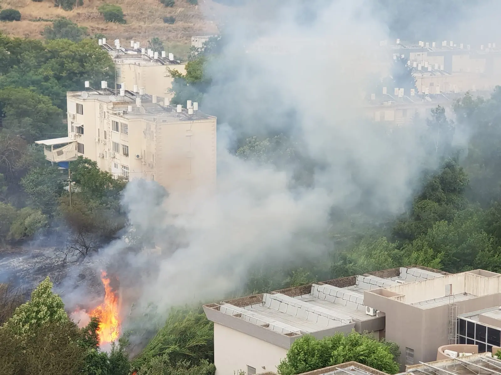 השריפה בקריית שמונה