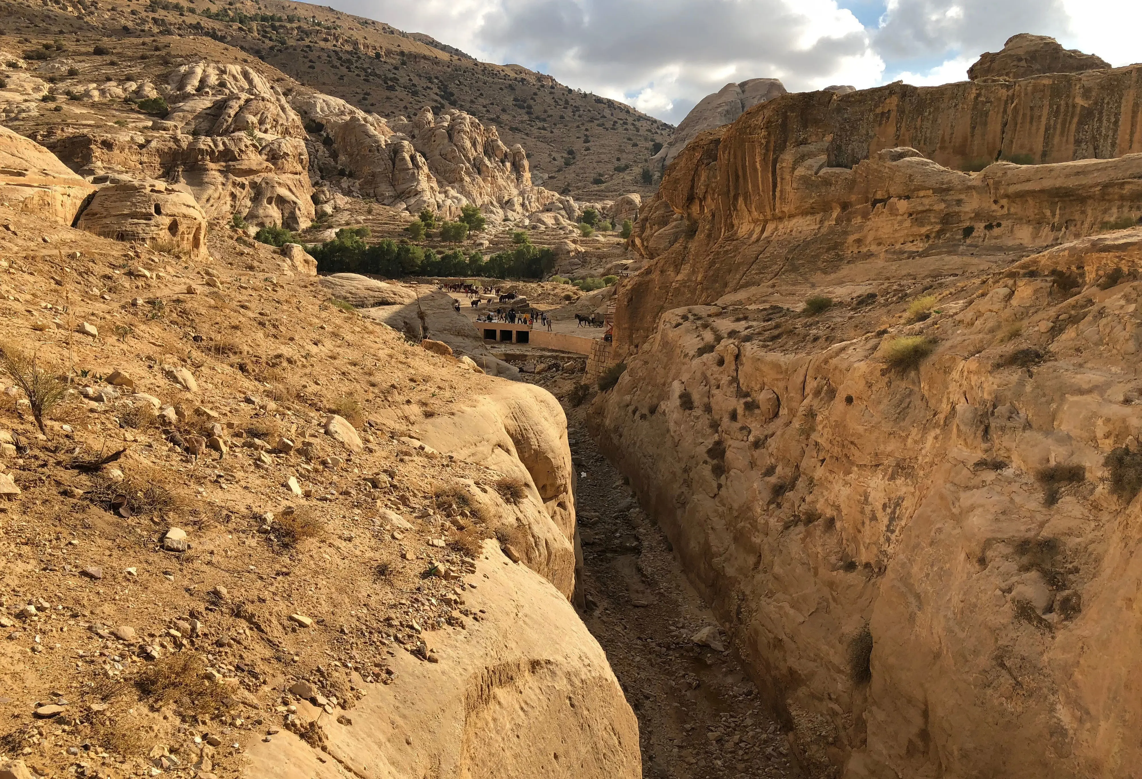 העיר פטרה שבירדן. 24 באוגוסט 2019