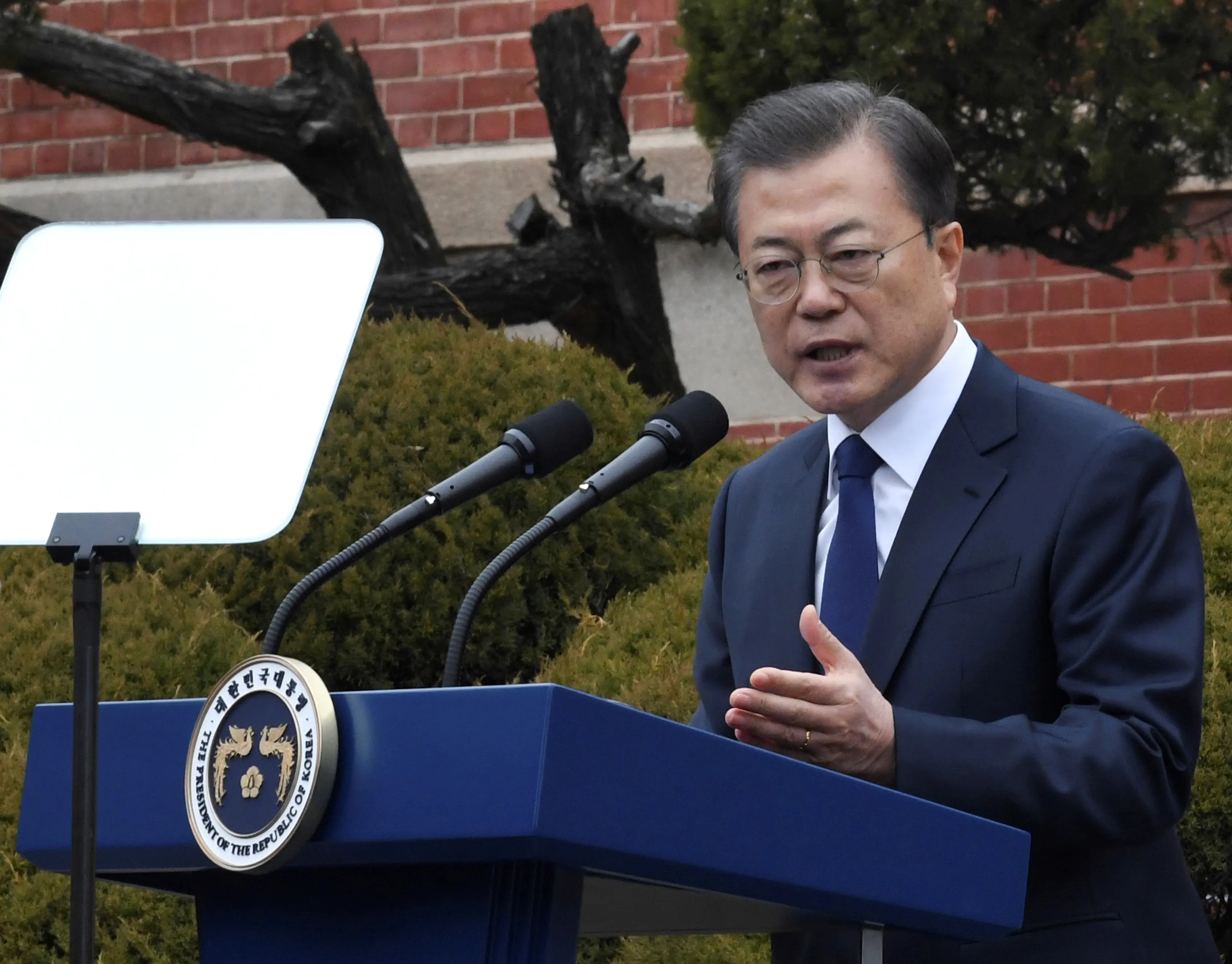 הכריז מלחמה על הנגיף. נשיא קוריאה הדרומית, מון ג'ה-אין