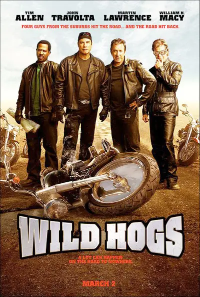 Wild Hogs. במקום השני