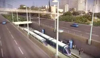 רכבת קלה בתל אביב