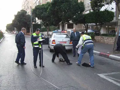 תאונת דרכים שאירעה בבת ים