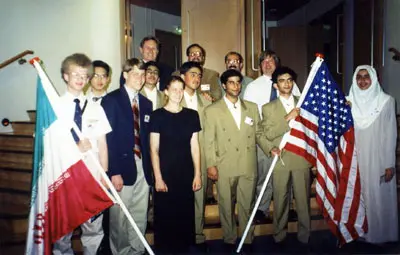מתמודדים אירנים באולימפיאדת המתמטיקה פוגשים את הנבחרת האמריקאית