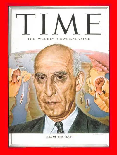 מוחמד מוסאדיק. איש השנה של עיתון ה-TIMES ב-1952