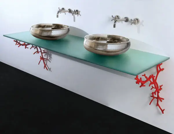 חדר אמבטיה בהשראת עולם המים, מקטגוריית ה-Seafoam