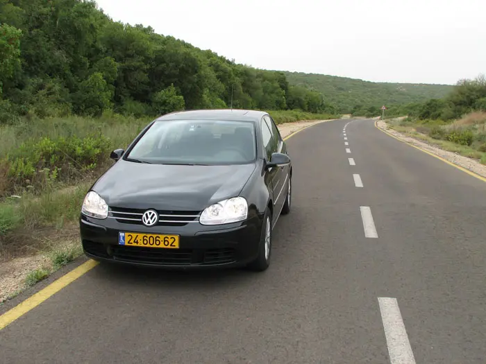 צילומים: קובי ליאני, מתוך מבחן הדרכים לגולף TSI 2008